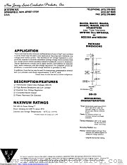 MZ2362 datasheet pdf New Jersey Semiconductor