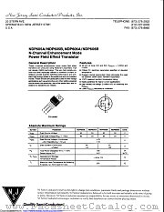NDP606B datasheet pdf New Jersey Semiconductor