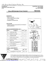 PMD16K60 datasheet pdf New Jersey Semiconductor