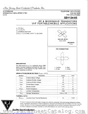 SD1134-05 datasheet pdf New Jersey Semiconductor