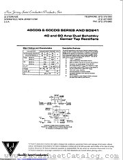 SD241 datasheet pdf New Jersey Semiconductor
