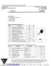 TIC106N datasheet pdf New Jersey Semiconductor