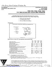 TIP34A datasheet pdf New Jersey Semiconductor