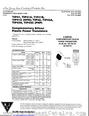 TIP41E datasheet pdf New Jersey Semiconductor