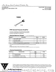 TIS93 datasheet pdf New Jersey Semiconductor