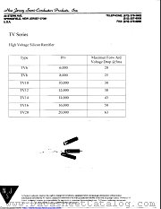 TV109 datasheet pdf New Jersey Semiconductor