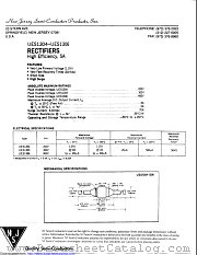 UES1305 datasheet pdf New Jersey Semiconductor