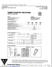 USD840 datasheet pdf New Jersey Semiconductor