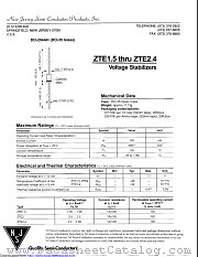 ZTE1.5 datasheet pdf New Jersey Semiconductor