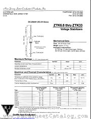 ZTK6.8 datasheet pdf New Jersey Semiconductor