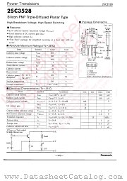 2SC3528 datasheet pdf Panasonic