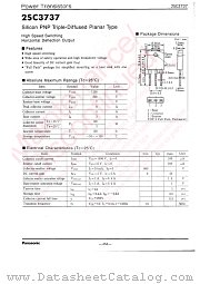 2SC3737 datasheet pdf Panasonic