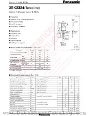 2SK2324 datasheet pdf Panasonic