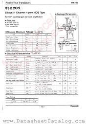3SK202 datasheet pdf Panasonic