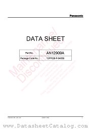 AN12909A datasheet pdf Panasonic