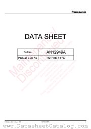AN12949A datasheet pdf Panasonic
