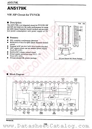 AN5179K datasheet pdf Panasonic