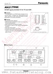 AN5179NK datasheet pdf Panasonic