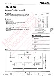 AN5900 datasheet pdf Panasonic