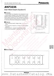 AN7332S datasheet pdf Panasonic