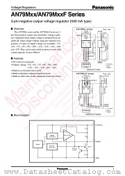 AN79M18F datasheet pdf Panasonic