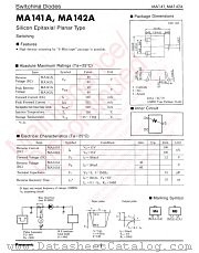 MA3J141A datasheet pdf Panasonic