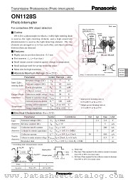 CNZ1128S datasheet pdf Panasonic