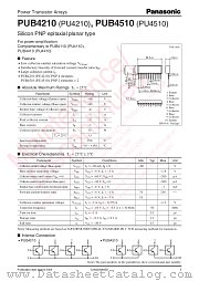 PUB4510 datasheet pdf Panasonic