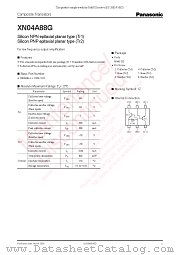 XN04A88G datasheet pdf Panasonic