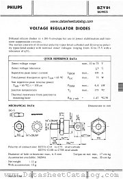 BZY91-C10R datasheet pdf Philips
