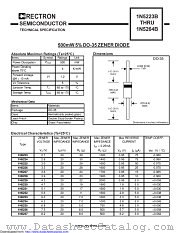 1N5232B-T datasheet pdf Rectron Semiconductor