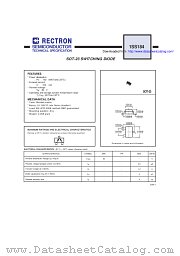 1SS184 datasheet pdf Rectron Semiconductor