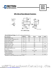 BC848-T datasheet pdf Rectron Semiconductor