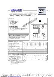 FR802K datasheet pdf Rectron Semiconductor
