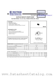 MMSZ5260B datasheet pdf Rectron Semiconductor