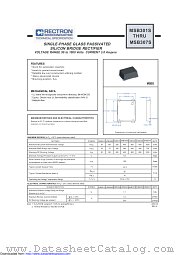 MSB307S datasheet pdf Rectron Semiconductor