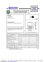 RS103M datasheet pdf Rectron Semiconductor