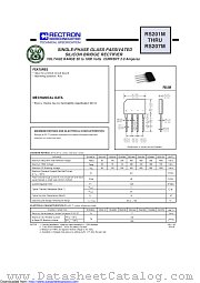 RS204M datasheet pdf Rectron Semiconductor