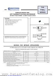 SMAJ33CA datasheet pdf Rectron Semiconductor