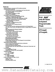 ATMEGA8-16PI datasheet pdf Atmel