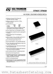 ST90R28B1 datasheet pdf ST Microelectronics