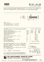 SF123 datasheet pdf RFT