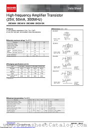 2SC4098T106 datasheet pdf ROHM