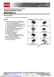 BR24G02F-3GTE2 datasheet pdf ROHM