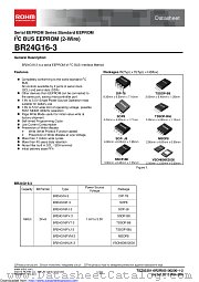 BR24G16FVT-3 datasheet pdf ROHM