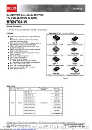 BR24T04NUX-WTR datasheet pdf ROHM
