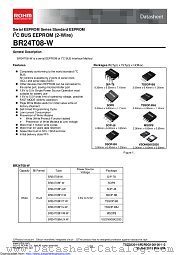 BR24T08F-WE2 datasheet pdf ROHM