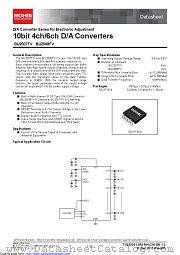 BU2507FV-E2 datasheet pdf ROHM