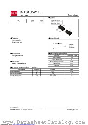 BZX84C5V1LT116 datasheet pdf ROHM