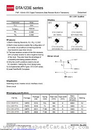 DTA123EKAFRAT146 datasheet pdf ROHM